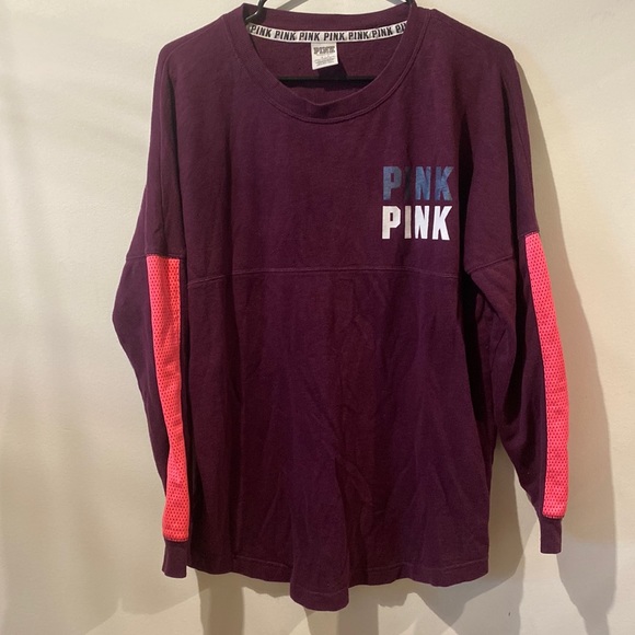 PINK Victoria's Secret Sweaters - VS PINK Long Sleeve Size S